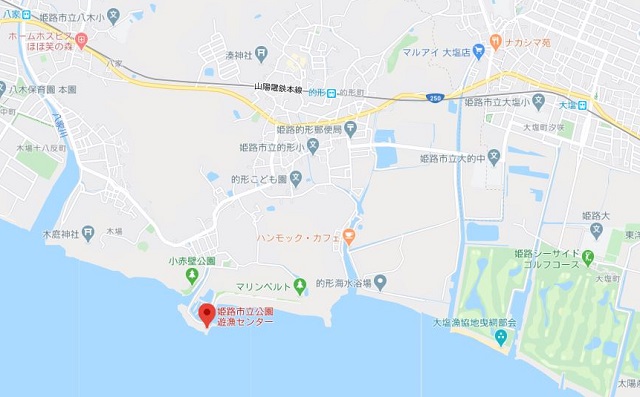 姫路市立遊漁センター　地図